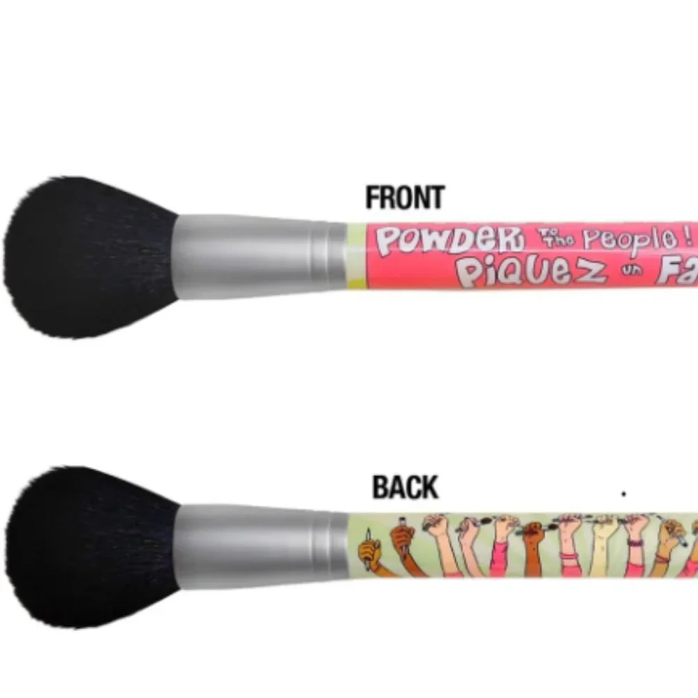 NEW theBalm‎ | Powder to the People Powder/Blush Brush